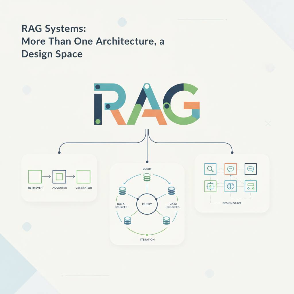 RAG Systems: More Than One Architecture, a Design Space