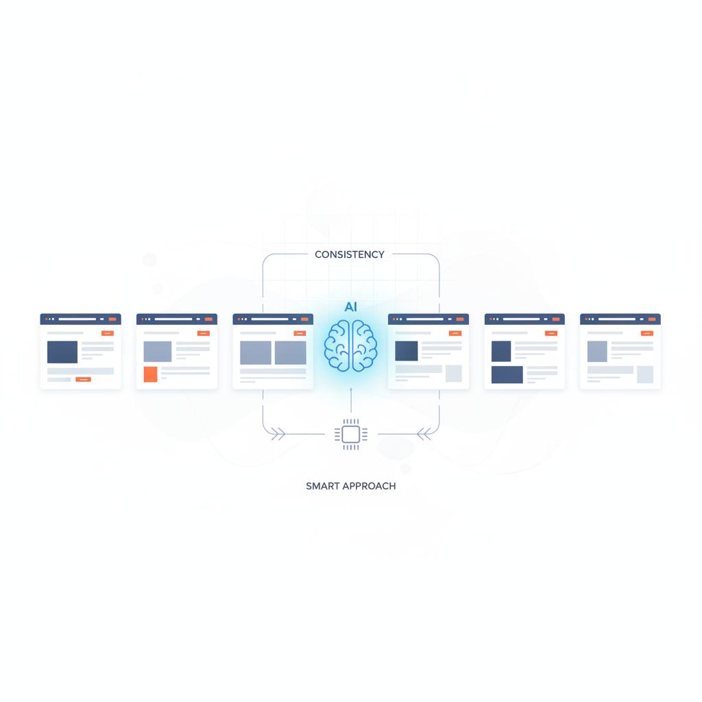Keeping AI-Generated Web Designs Consistent: The Smart Approach