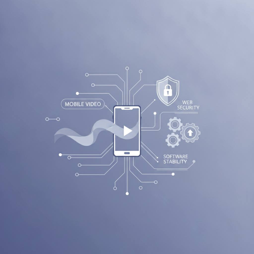 Mobile Video, Web Security, and Software Stability: What's Next?