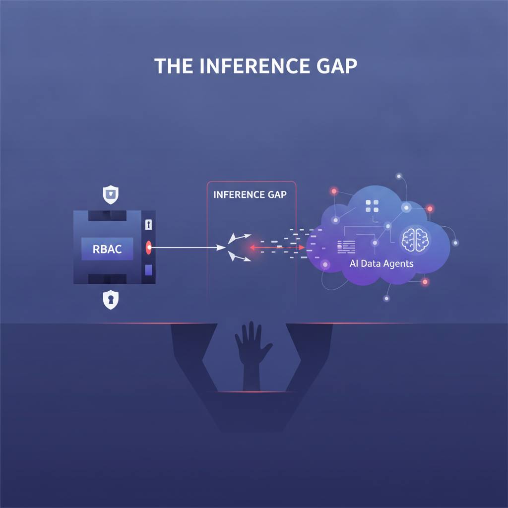 The Inference Gap: Why RBAC Isn't Enough for AI Data Agents