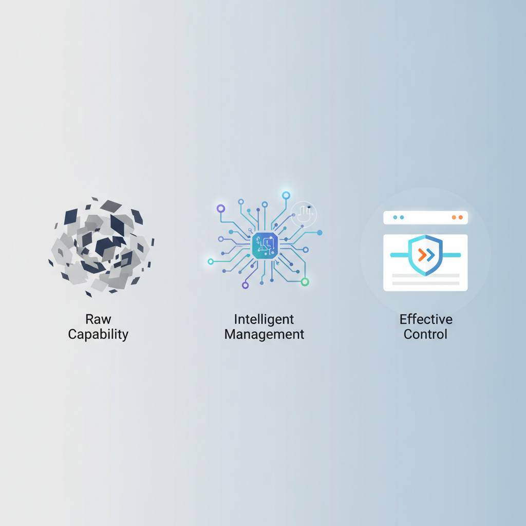 Evolving AI: From Raw Capability to Intelligent Management and Effective Control