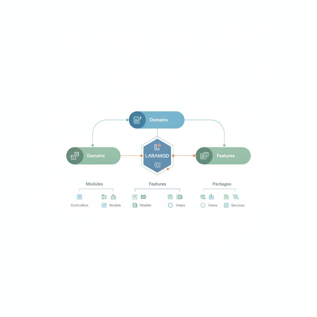 How Laramod Organizes Big Laravel Apps Easily