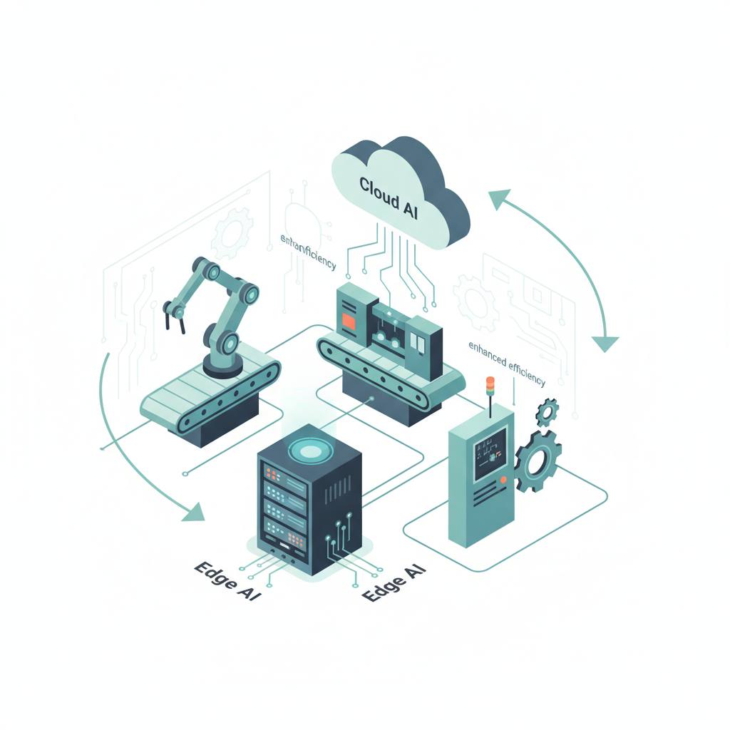 Edge AI Integration for Enhanced Industrial Automation Efficiency