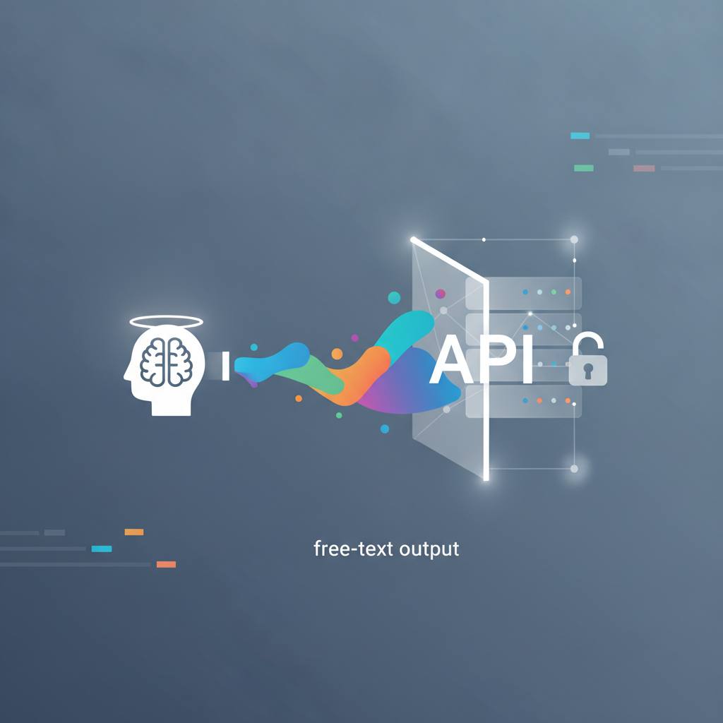 Why Your AI Agent's Free-Text Output Is a Hidden API