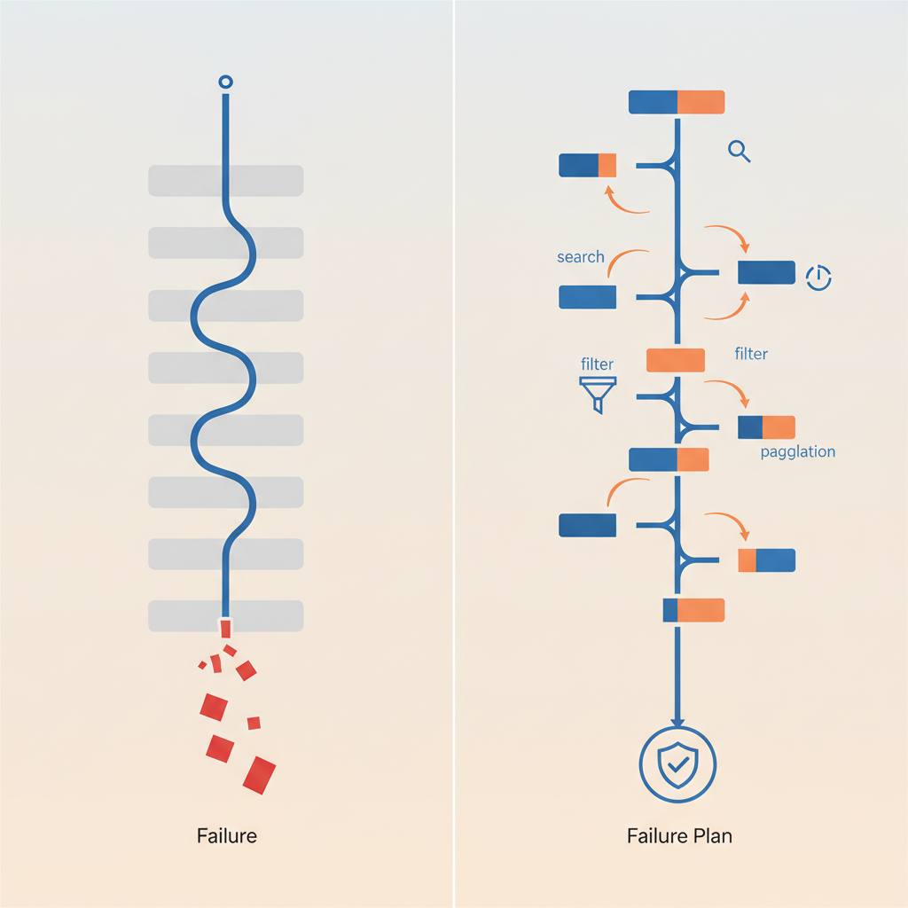 Beyond the Smooth Scroll: Why Apps Need a 'Failure Plan' for Long Lists