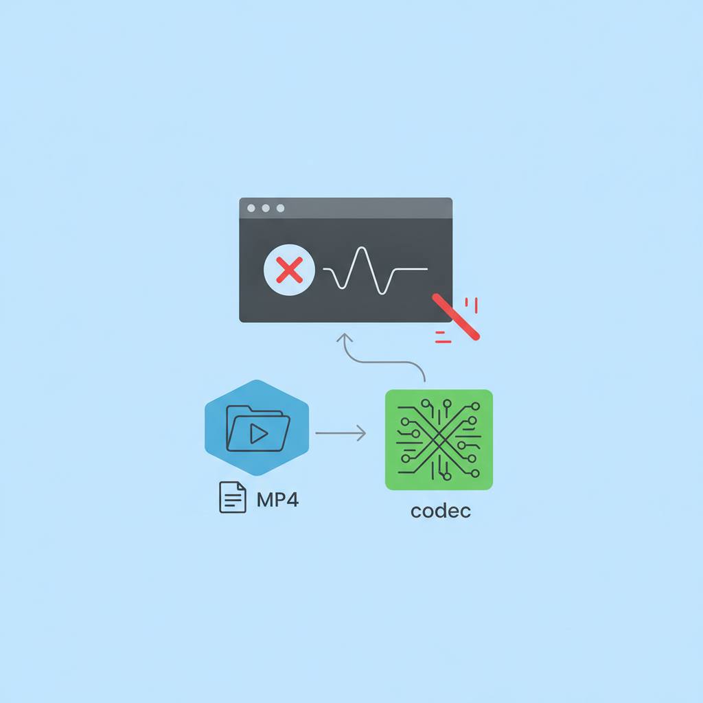 MP4 Video Not Playing in Your Browser? It's About the Codec, Not Just the File Type