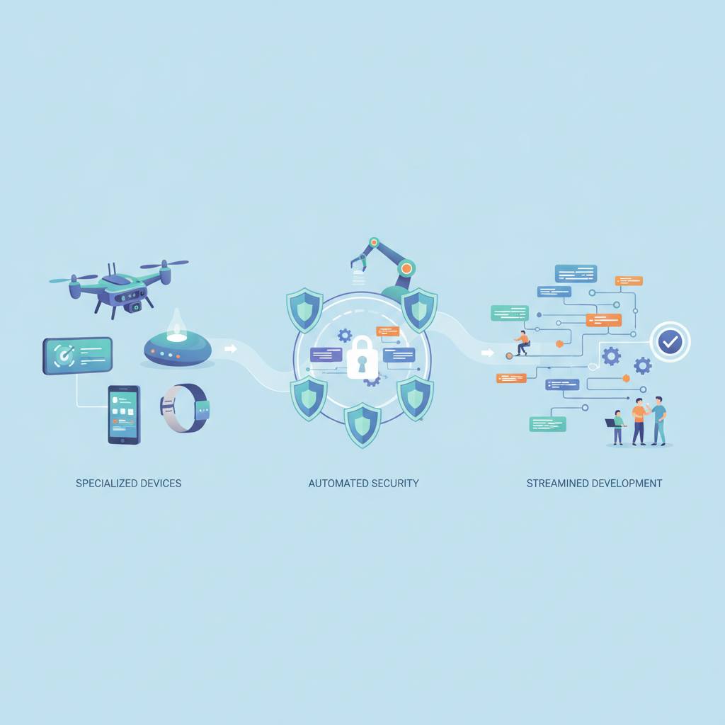 Tech's Next Wave: Specialized Devices, Automated Security, and Streamlined Development