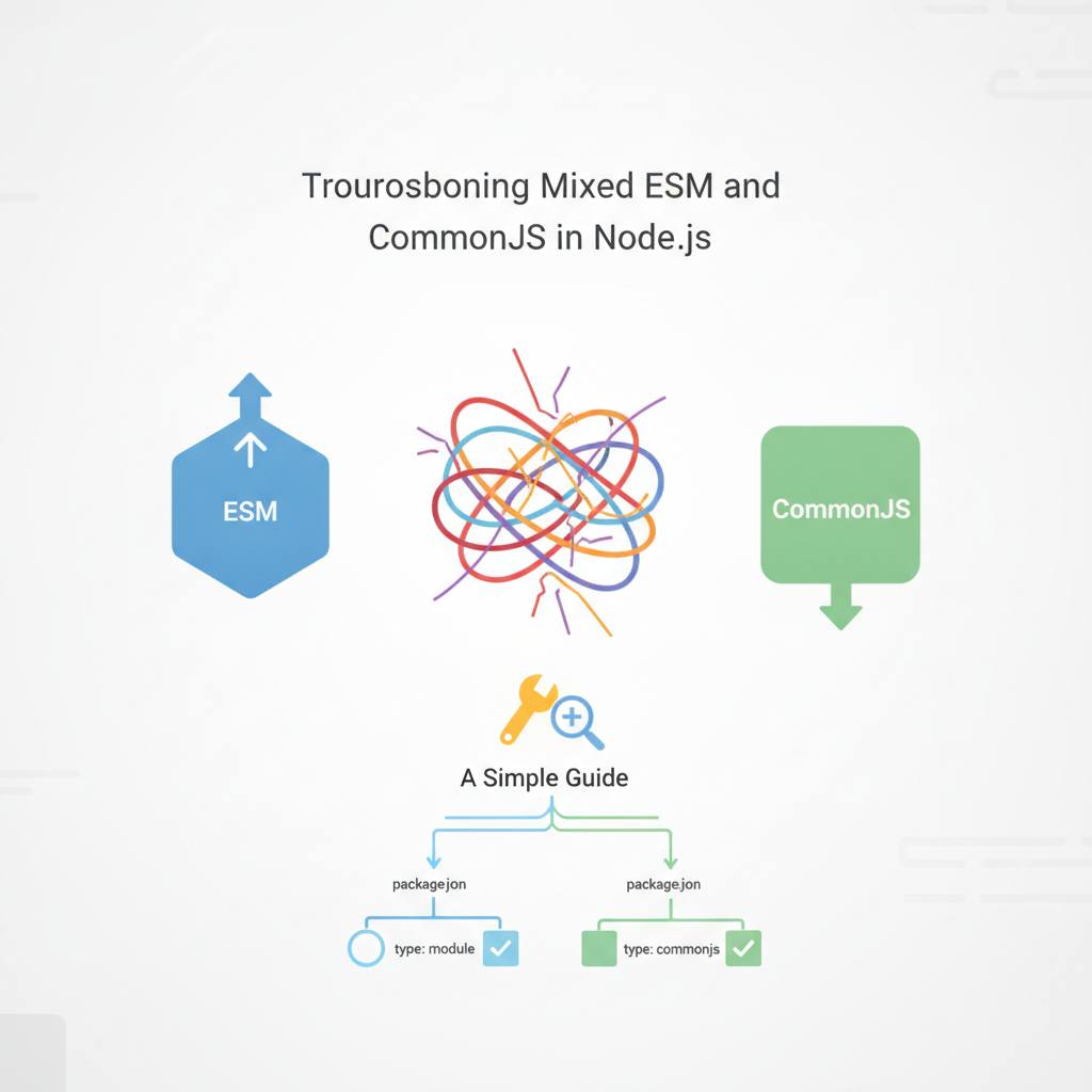 Troubleshooting Mixed ESM and CommonJS in Node.js: A Simple Guide