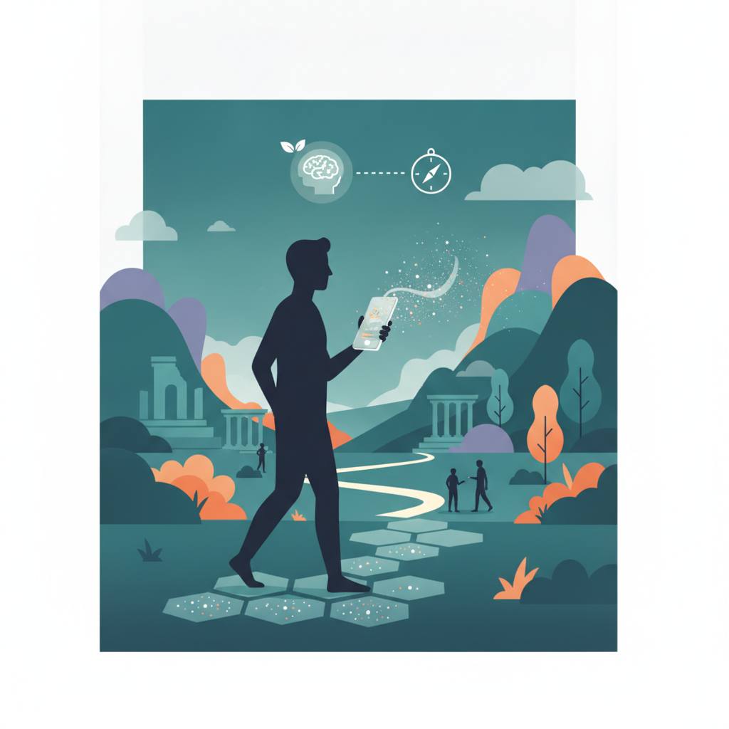Discover LORE WALK: The AI App That Wants You to Put Your Phone Away