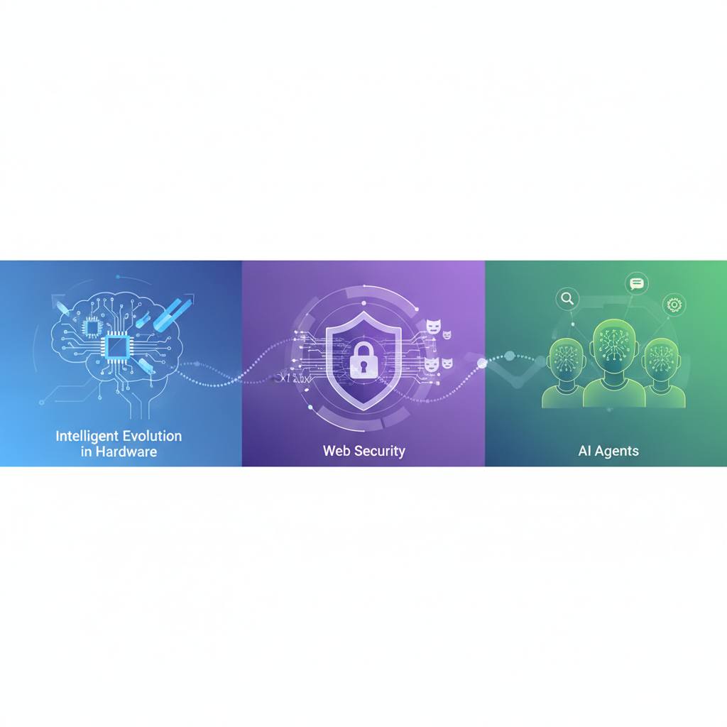 Tech's Next Wave: Intelligent Evolution in Hardware, Web Security, and AI Agents